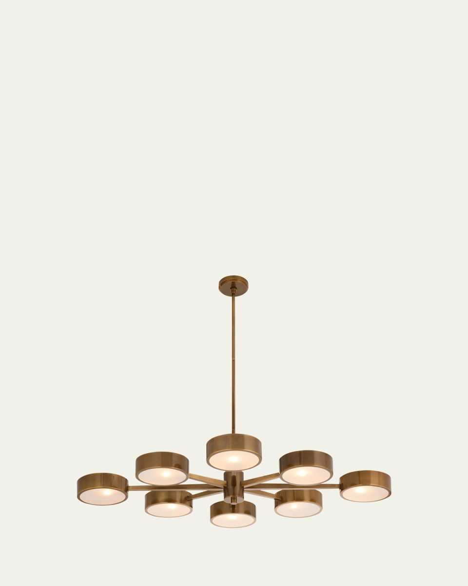 Linus 52" 8-Light Starburst Chandelier